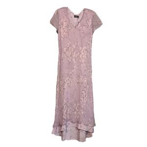 Positive Attitude Lavender Maxi Dress